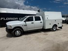 2014 Ram 3500 4x4 Crew Cab Enclosed Utility Service Truck