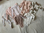 Baby Girl Clothes Long Sleeve Bodysuit Newborn   7 Pieces    Various Brands