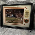 Cal Ripken Jr Signed Framed 2131 Photo Highland Mint Gold Coin Coa  47 500 Rare