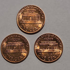 1970 P d s  Lincoln Memorial Cents Red Bu From Roll 