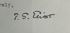 T s  Ts Eliot Signed 1948 Typed Letter Faber   Faber Jsa Loa