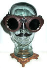 Antique Willson Kover Mor Goggles Safety Glasses Vtg Old Cool Mad Max Steampunk 