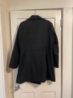 Alpine Swiss Womens Peacoat Double-breasted Jacket Coat Black Wood-blend Large