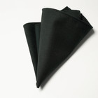 Men s 100  Cotton Handkerchief 25x25cm Solid Colour Pocket Square Wedding