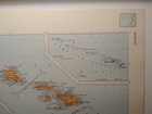 Vintage Hawaii Atlas Map 1962 Msm Rand Mcnally Cosmopolitan World Atlas