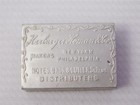 Antique George Childs Cigar Harburger Homan   Co Aluminum Match Safe Advertising