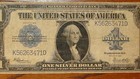 1923  1 United States Silver Certificate Large Size Note Washington