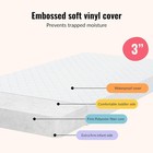 Holly 3 Inch Fiber Portable mini Crib Mattress