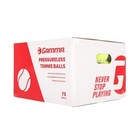  Sports Pressureless Tennis Balls Box - Ideal For Practice  New Box Of 75