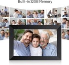1-10x Digital Smart Picture Frame 10-inch With Wifi  Hd Ips Screen  32gb Storage