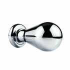 Bulb Plug Weights Big Anal Butt Stopper Stainless Steel Metal Jeweled Toys
