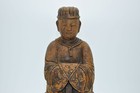  Chinese Carved Bamboo Statue 18th Century