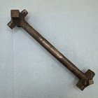 Vintage Ken Tool Drain Plug Wrench Square Multi Tool Pan Wrench Usa G17