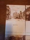 Vintage Cruise Ship Ocean Liner Menu Lot Compagnie France