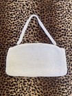 Lot Of Four Vintage Beaded Purses Bags Clutches Antique White Ivory Japan German