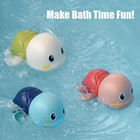 Bath Toys 3 Pack  Cute Swimming Turtles Wind Up Toys  Floating Baby Bathtub For 