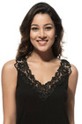 Wome s Tank Top Camisole With Lovely Lace Trim Style Soft Sexy Sport Yoga
