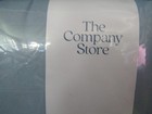 Company Store King Size Sheet  Set  Flannel 100  Cotton Delphinium 108  X 102 
