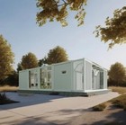 Custom Luxury 20ft 40ft Flat Pack Container House      Tiny Home Office Modular