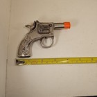 Lot Of 2 Hubley Smith   Wesson Cast Iron Cap Guns 