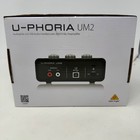 Behringer U-phoria Um2 Usb Audio Interface With Xenyx Mic Preamp Black