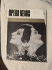 Rare Metropolitan Opera News October 15 1966 Barbra Streisand Joan Sutherland