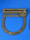 C 1910 Horseshoe Barn Door Rollers  No Chips  Functional  Old Barn Hardware