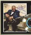 Bb King  the Thrill Is Gone  Reproduction Signed Record Display Wood Plaque