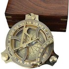 Sundial Compass Vintage Brass Nautical 4  Marine Compasses Steampunk Retro Old