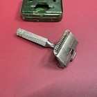 Vintage Ever-ready Single Edge Safety Razor Original Case Made In England
