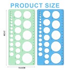 Circle Template Circle Stencil Circle Template For Drawing Round Drafting Drawin