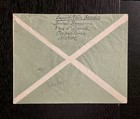 Vintage Marocco 1948 Airmail Cover Casablanca  To Usa  50f Stamp  Cancels