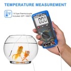 Holdpeak Automotive Multimeter Engine Analyzer Rpm Dwell Tach Clamp Temp Cat Iii