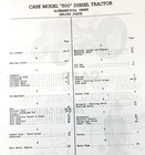 Case 500 Tractor Service Manual Parts Catalog Operators Owners Repair Shop Set