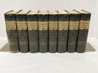 Antique 19th Century Charles Dickens Copperfield Edition Books - 8 Volume Set