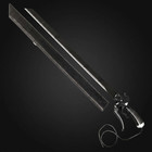 39  Fantasy Stainless Steel Sword Attack On Titan 2 Swords For Cosplay