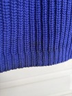 Vintage 90s Brass Plum Nordstrom Oversized Chunky Knit V-neck Sweater Size M