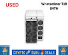Antminer T19 84th Asic Bitcoin  miner   Used Miner   Fast Shipping