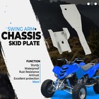 Full Chassis Glide   Swingarm Skid Plate For Yamaha Raptor 660 660r Rocker Guard