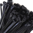 500 Heavy Duty 14  Cable Zip Ties - 120 Lb Nylon Tie Down Straps - Black Wraps