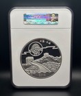 Panda - Moon Festival Medal 2015 1 Kilo China Bi-metal Silver - 999 Space Gold