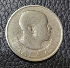 1964 Malawi One Shilling Coin