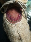 Antique - Native American Indian - Beaded Moccasin Boots - Rare