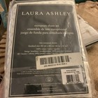 Laura Ashley Everly European Euro Pillow Sham Pair 26 In X 26 In 100  Cotton Nip