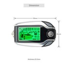 Easyguard 2 Way Car Alarm System Pke Keyless Entry Shock Warning Security Alarm