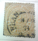 1868 Lot Of 4 Germany-north German Postal District Postage Stamps