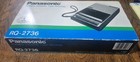 Vintage Panasonic Rq-2736 Auto Stop Portable Cassette Player Recorder Nos