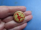 Vintage Pinback Button chicago Herald   Examiner  imp  devil adv  Pin Back  m2