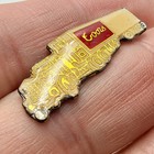 Coors Beer Banquet Delivery Semi Truck Lapel Pin Brewery Advertising Vintage