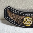 1993-2008 25 Year Hog Harley Davidson Owners Group Motorcycle Biker Rocker Patch